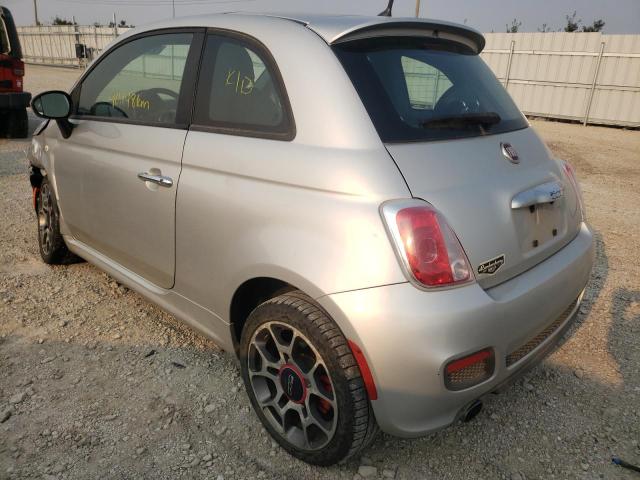 Photo 3 from auction – 2012 FIAT 500 SPORT with VIN 3C3CFFBR0CT105739