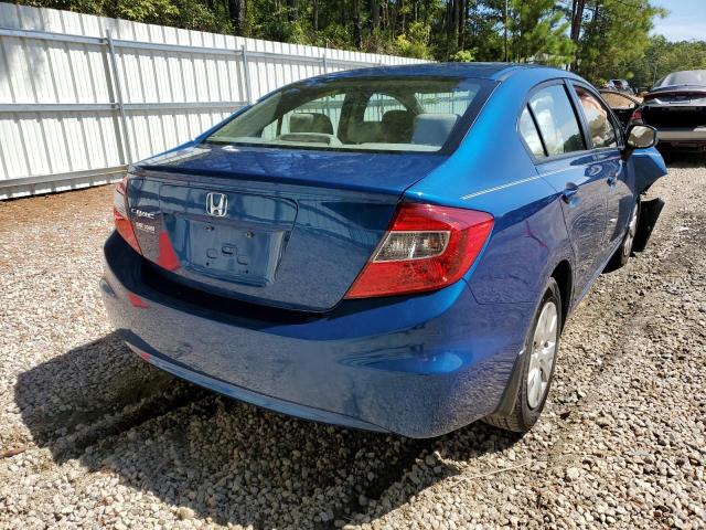 Photo 4 from auction – 2012 HONDA CIVIC LX with VIN 19XFB2F5XCE031674