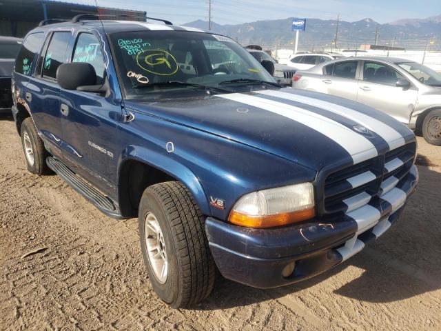 DODGE DURANGO 2000 with VIN 1B4HS28Z1YF139488 - Photo from auction