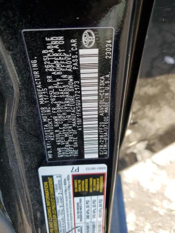 Photo 10 from auction – 2016 TOYOTA CAMRY LE with VIN 4T1BF1FK5GU172173