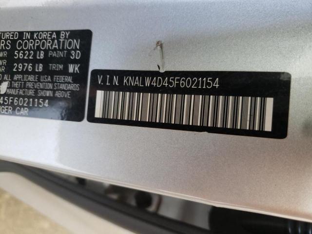 Photo 10 from auction – 2015 KIA K900 with VIN KNALW4D45F6021154