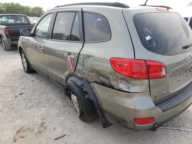 Photo 9 from auction – 2008 HYUNDAI SANTA FE G with VIN 5NMSG13D78H166133