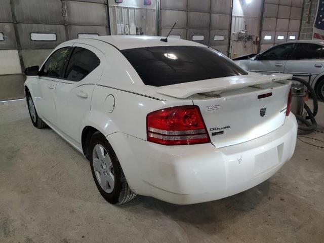 Photo 3 from auction – 2010 DODGE AVENGER SX with VIN 1B3CC4FD0AN201148