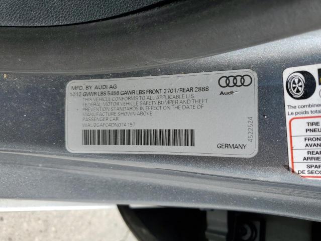 Photo 10 from auction – 2013 AUDI A7 PRESTIG with VIN WAU2GAFC4DN074197