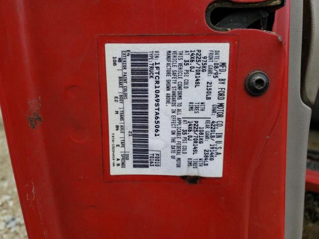 Photo 10 from auction – 1995 FORD OTHER with VIN 1FTCR10A9STA65061