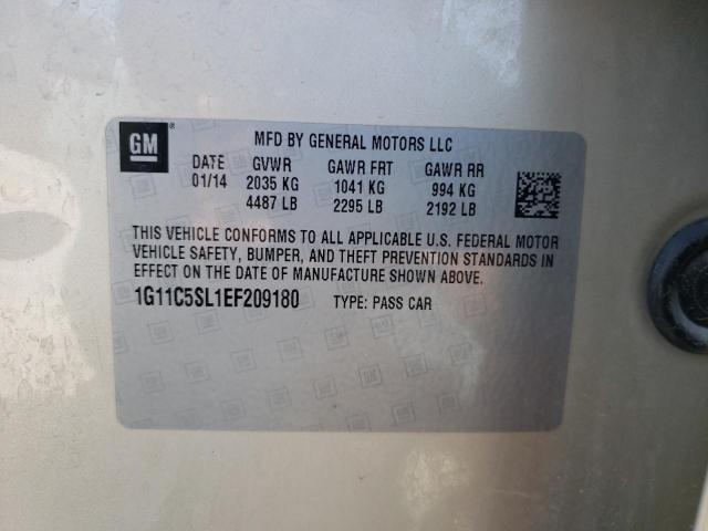 Photo 10 from auction – 2014 CHEVROLET MALIBU 1LT with VIN 1G11C5SL1EF209180