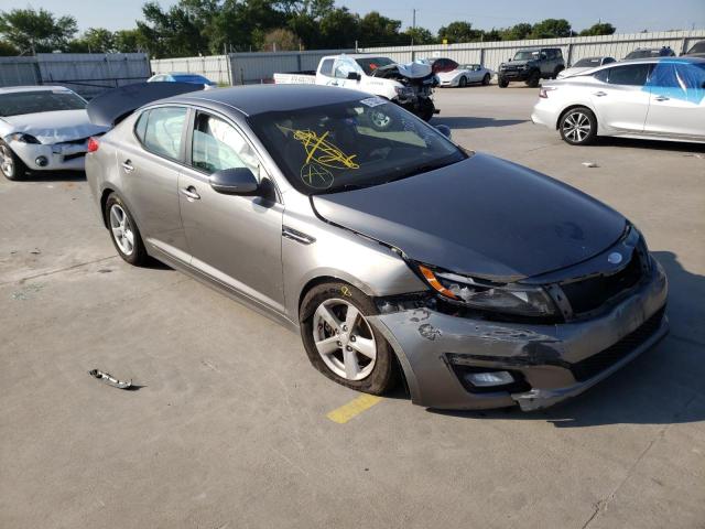 KIA OPTIMA LX 2014 with VIN 5XXGM4A77EG260441 - Photo from auction