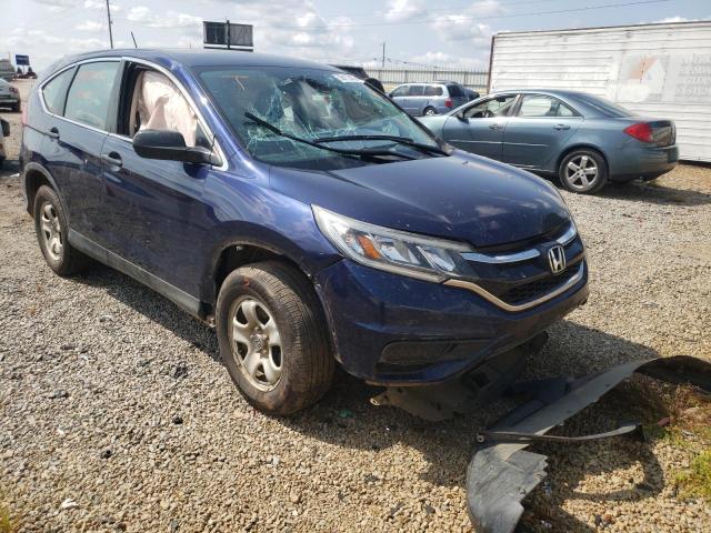 HONDA CR-V LX 2015 with VIN 3CZRM3H33FG704056 - Photo from auction