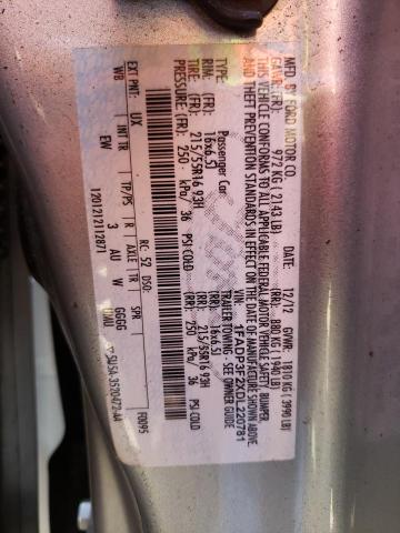 Фото 10 с аукциона – 2013 FORD FOCUS SE с VIN 1FADP3F2XDL220781