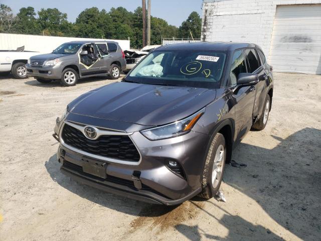Photo 2 from auction – 2021 TOYOTA HIGHLANDER with VIN 5TDBZRBH4MS090536