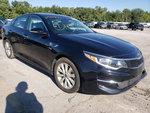 KIA OPTIMA LX 2018 with VIN 5XXGT4L31JG259955 - Photo from auction