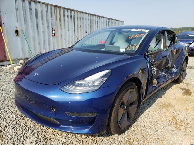 Photo 2 from auction – 2021 TESLA MODEL 3 with VIN 5YJ3E1EA5MF848369