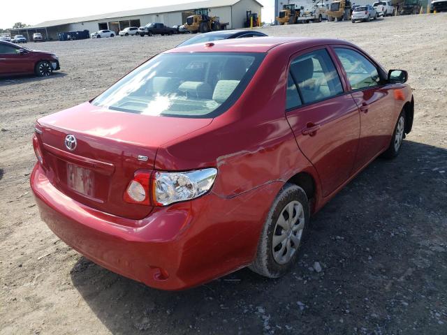 Photo 4 from auction – 2009 TOYOTA COROLLA BA with VIN JTDBL40E79J007490