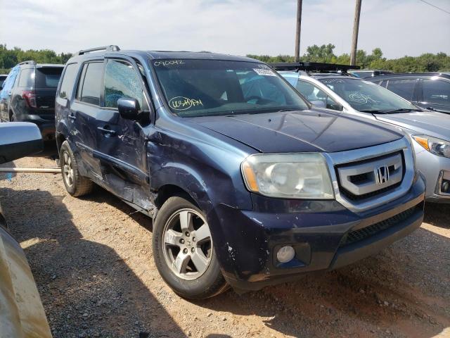 HONDA PILOT EXL 2011 with VIN 5FNYF4H56BB090042 - Photo from auction