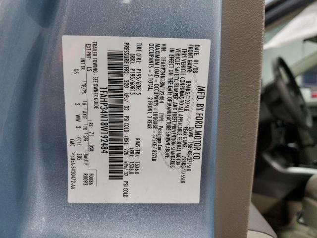Photo 10 from auction – 2008 FORD FOCUS S/SE with VIN 1FAHP34N18W192484