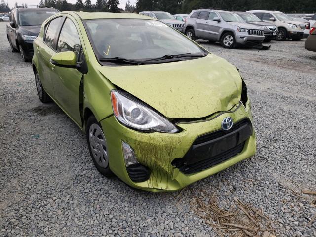 TOYOTA PRIUS C 2016 with VIN JTDKDTB37G1120033 - Photo from auction