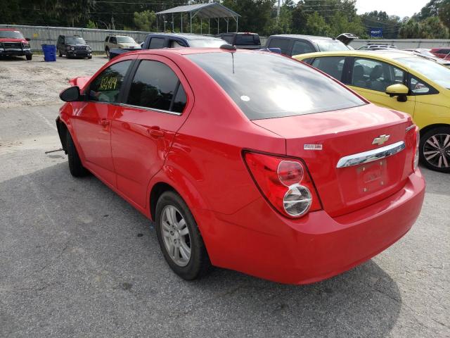 Photo 3 from auction – 2016 CHEVROLET SONIC LT with VIN 1G1JC5SH0G4135762