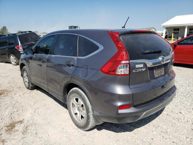 Photo 3 from auction – 2016 HONDA CR-V LX with VIN 5J6RM4H3XGL117590