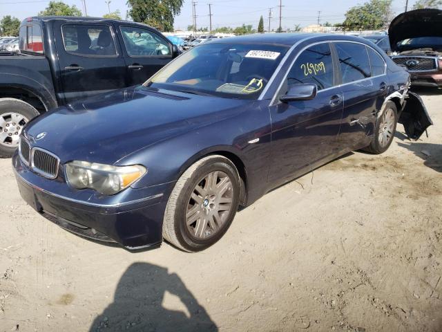 Photo 2 from auction – 2003 BMW 745 LI with VIN WBAGN63493DR10855