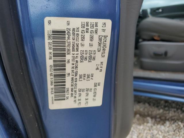 Photo 10 from auction – 2007 DODGE GRAND CARA with VIN 2D4GP44L37R218636