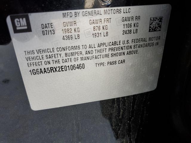 Photo 10 from auction – 2014 CADILLAC ATS with VIN 1G6AA5RX2E0106460
