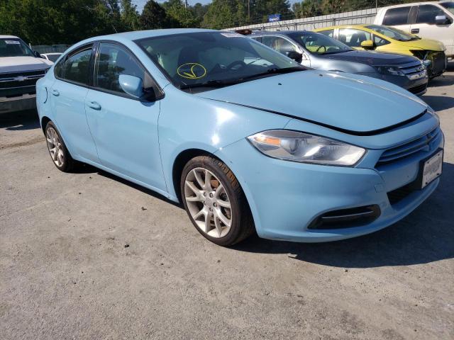 DODGE DART SXT 2013 with VIN 1C3CDFBA3DD287542 - Photo from auction