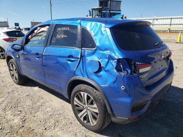Photo 3 from auction – 2020 MITSUBISHI OUTLANDER with VIN JA4AR3AU8LU009291
