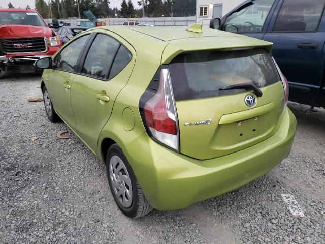 Photo 3 from auction – 2016 TOYOTA PRIUS C with VIN JTDKDTB37G1120033