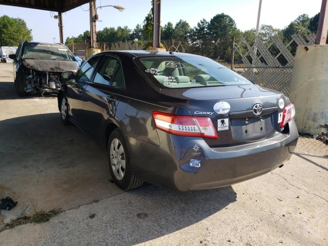 Photo 3 from auction – 2010 TOYOTA CAMRY BASE with VIN 4T1BF3EKXAU091707