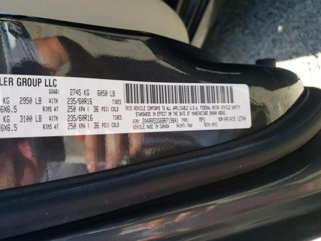 Photo 10 from auction – 2011 CHRYSLER TOWN & COU with VIN 2A4RR5DG6BR719841