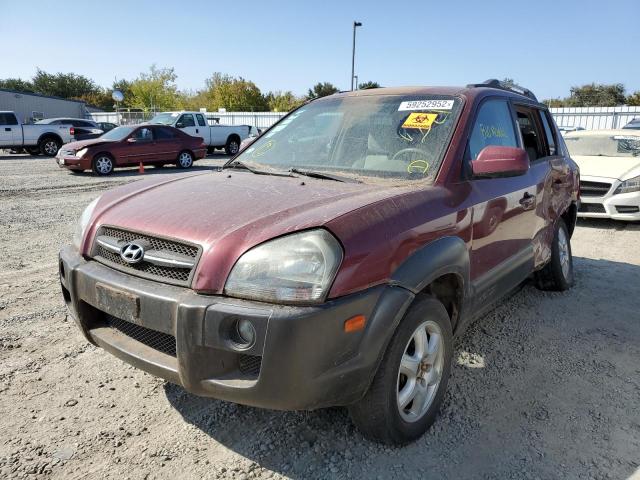 Photo 2 from auction – 2005 HYUNDAI TUCSON GLS with VIN KM8JN72D45U084785