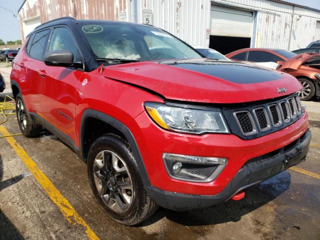 JEEP COMPASS TR 2018 with VIN 3C4NJDDB7JT144090 - Photo from auction