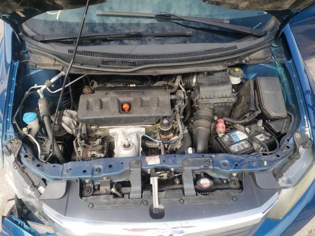 Photo 7 from auction – 2012 HONDA CIVIC EX with VIN 19XFB2F80CE337910