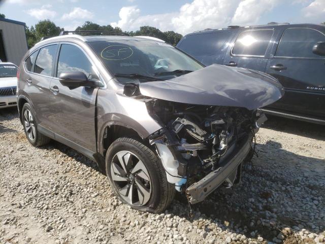 HONDA CR-V TOURI 2016 with VIN 5J6RM4H93GL031574 - Photo from auction