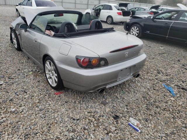 Photo 3 from auction – 2004 HONDA S2000 with VIN JHMAP214X4T000698