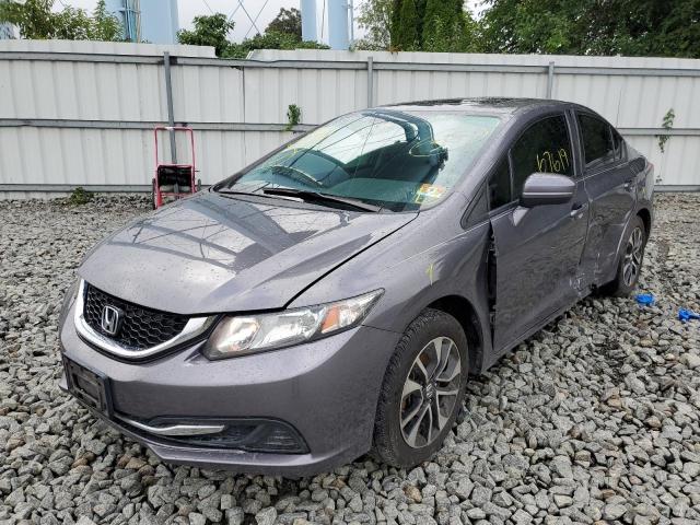 Photo 2 from auction – 2015 HONDA CIVIC EX with VIN 19XFB2F86FE246175