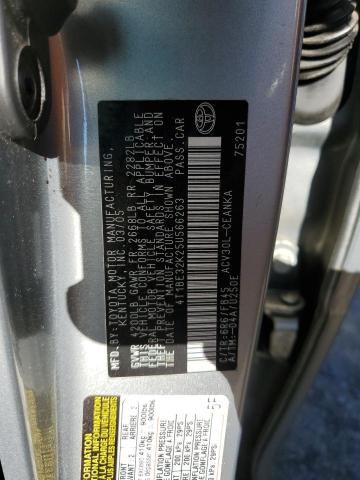 Photo 10 from auction – 2005 TOYOTA CAMRY LE with VIN 4T1BE32K25U566263