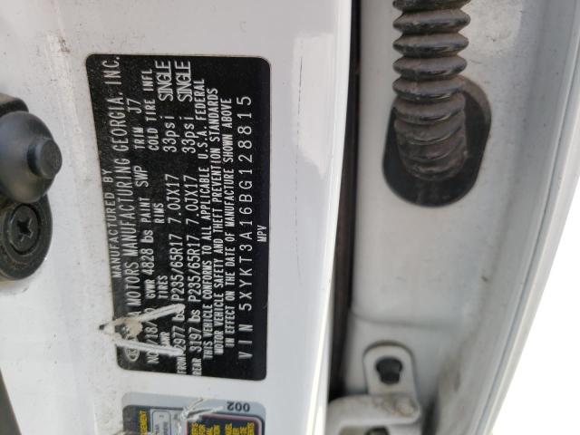Photo 10 from auction – 2011 KIA SORENTO BA with VIN 5XYKT3A16BG128815