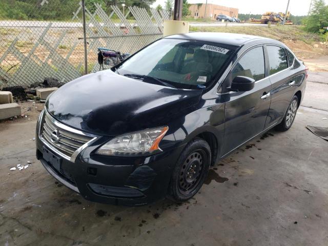 Photo 2 from auction – 2013 NISSAN SENTRA S with VIN 3N1AB7AP1DL711978