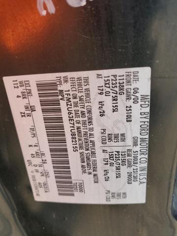 Photo 10 from auction – 2000 FORD EXPLORER X with VIN 1FMZU63E7YUB82155