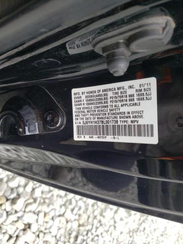 Photo 10 from auction – 2011 HONDA ELEMENT LX with VIN 5J6YH1H37BL001738