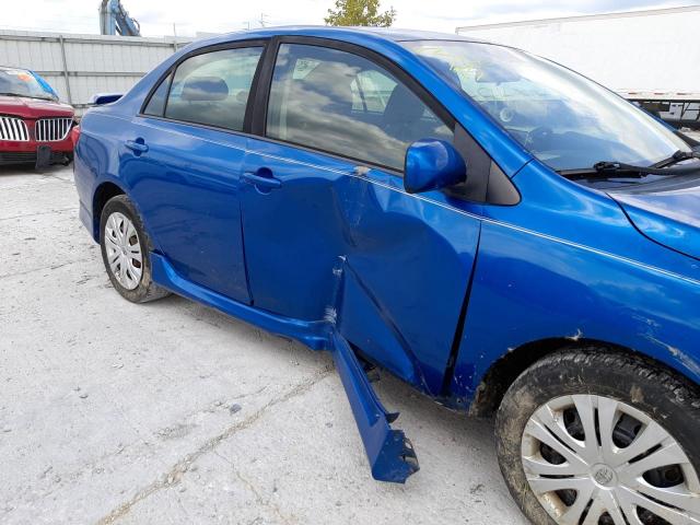 Photo 9 from auction – 2009 TOYOTA COROLLA BA with VIN 1NXBU40E09Z013686