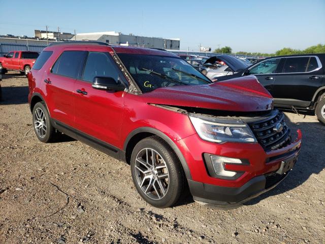 Photo 1 from auction – 2017 FORD EXPLORER S with VIN 1FM5K8GT4HGC36650