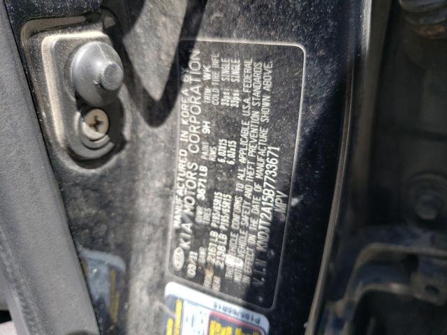 Photo 10 from auction – 2011 KIA SOUL with VIN KNDJT2A15B7733671
