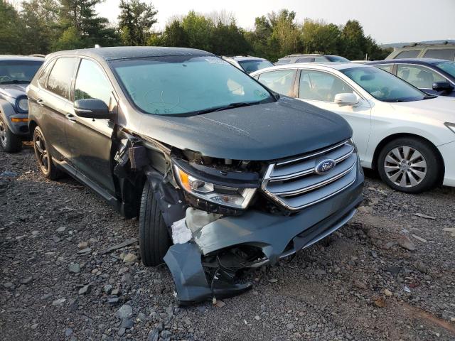 FORD EDGE SEL 2015 with VIN 2FMTK4J92FBB14760 - Photo from auction