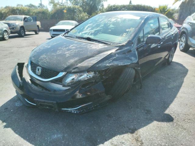Photo 2 from auction – 2015 HONDA CIVIC LX with VIN 19XFB2F56FE705596