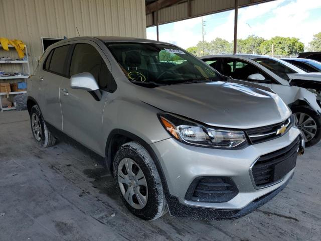 CHEVROLET TRAX LS 2017 with VIN KL7CJKSB6HB115431 - Photo from auction
