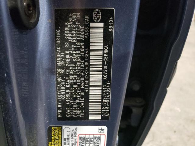 Photo 10 from auction – 2004 TOYOTA CAMRY LE with VIN 4T1BE32K74U913844