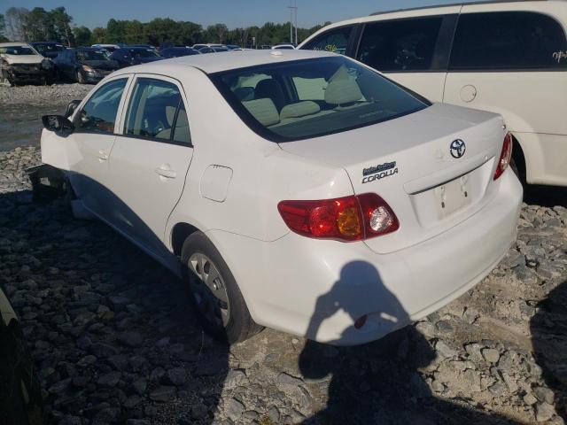 Photo 3 from auction – 2009 TOYOTA COROLLA BA with VIN JTDBL40E49J031794