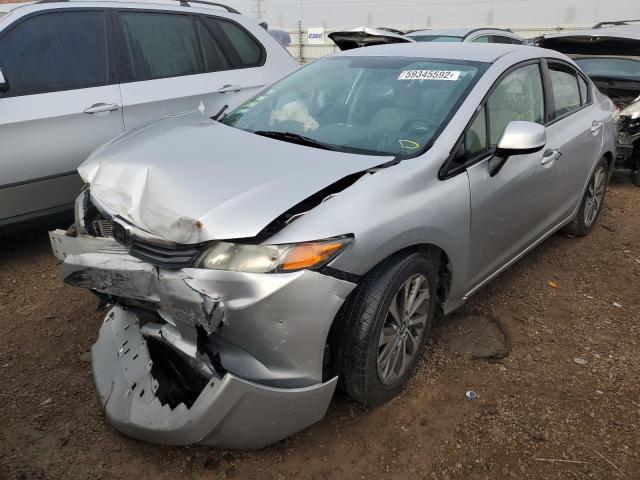 Photo 2 from auction – 2012 HONDA CIVIC LX with VIN 19XFB2F54CE032884
